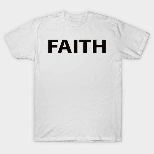 Faith Cool Inspirational Christian T-Shirt by Happy - Design